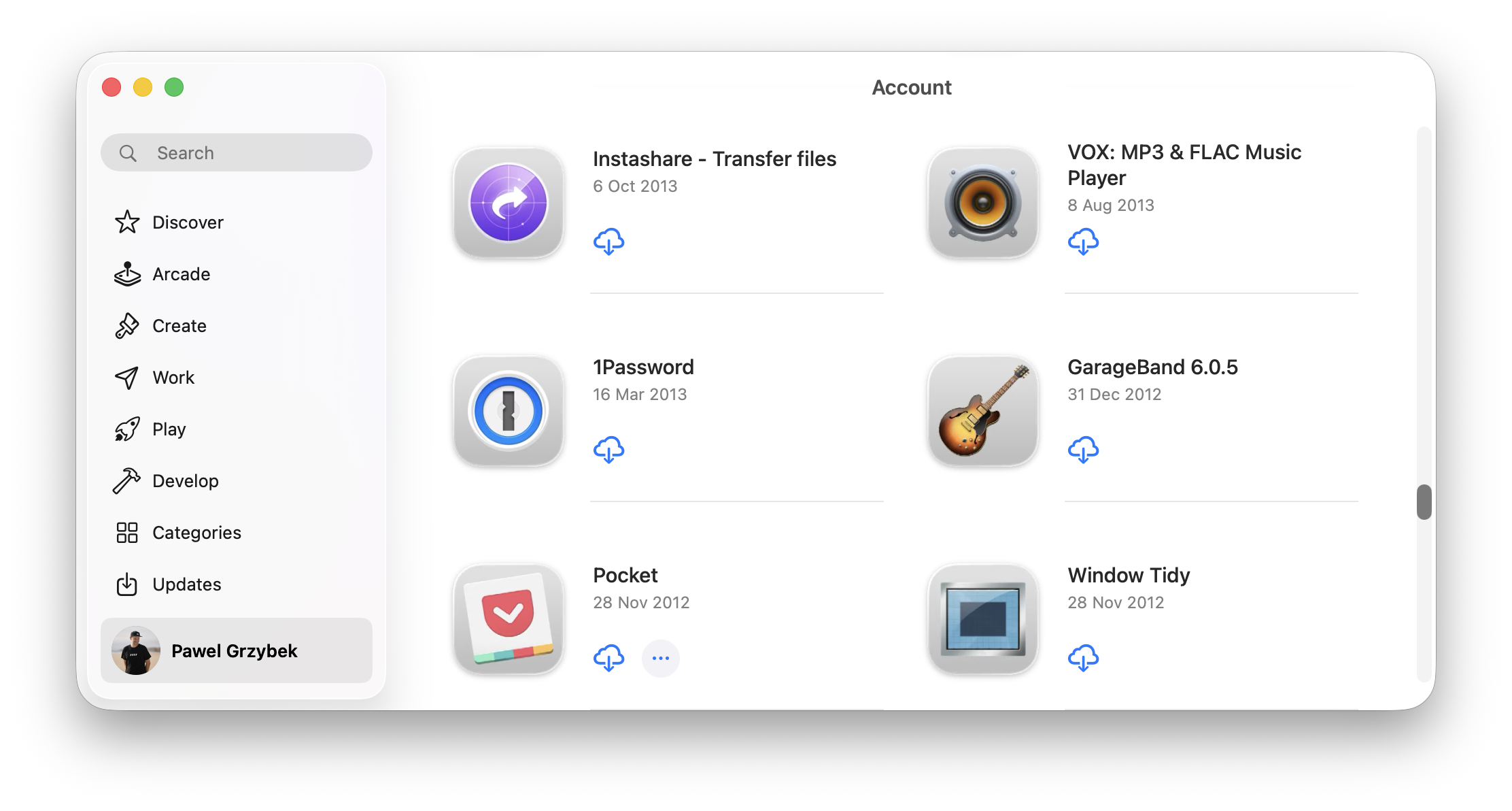 A screenshot from Apple App Store that proves that I’m an 1Password user since 2013