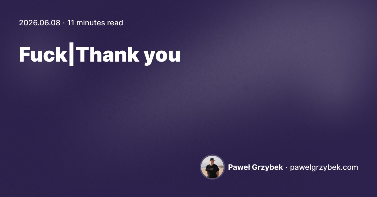 pawelgrzybek.com image