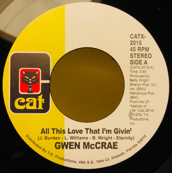 Gwen McCrae - All This Love That I'm Givin' / Maybe I'll Find Somebody New